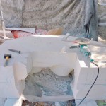 工欲善其事，必先利其器，『時(shí)光之河』於2018年初冬時(shí)節(jié)動(dòng)工製作，西班牙雕塑家Nando Alvarez駐村臺(tái)中三周，打造一座跨越時(shí)空的時(shí)光之河。