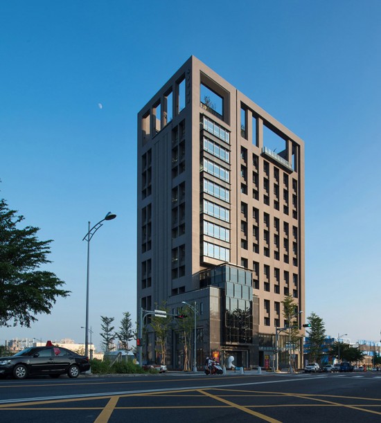 建築外觀完工實(shí)景圖