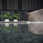 中庭水池景觀完工實景圖