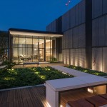 屋頂花園夜景完工實(shí)景圖