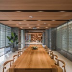 輕食生活講堂望向交誼廳