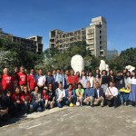 2018東海大學國際公共藝術創(chuàng)作營，邀請世界各地藝術家「藝」同「術」立多元面貌與媒材的創(chuàng)作，豐富了空間內(nèi)涵，也讓ART with US！