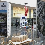 第8屆臺中市都市空間設(shè)計(jì)大獎(jiǎng)，屆數(shù)8隱含著∞（無限）的美好寓意，象徵建築及場域設(shè)計(jì)的活水將源源不絕。圖為市政府作品展區(qū)。