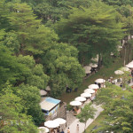 聚落地點(diǎn)位於佔(zhàn)地6814平方公尺的東光園道一隅，四周環(huán)繞樂業(yè)一路、東光園路、東英二街、建成路，園道蘊(yùn)含豐富樹種，像是城市中的一抹綠廊。