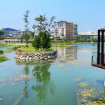 築森鄰鄰近綠意美境－臺糖湖濱生態(tài)園區(qū)，實踐完美的步行生活圈。