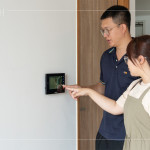 現(xiàn)代人追求智慧科技、安全防護的創(chuàng)新生活，測試保全對講主機，通訊、影像、聲音功能，為未來的居家生活增添安全與保障。