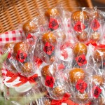 致上傳統(tǒng)零嘴—幸福糖葫蘆，純天然手工製作，使用當季水果，無添加化學硬化劑，甜而不膩的滋味迎接新年。