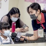 孩子們樂於與大家分享今天的活動心得，期望愉快的烘焙經(jīng)驗，在他們的心中種下一顆善的種子，持續(xù)茁壯。