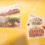 活動尾聲，於QA問答環(huán)節(jié)，致上在地歷史建築物「手繪明信片」，感受臺中舊城的歷史人文與藝術(shù)。