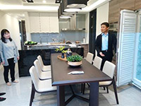 規(guī)劃55至72坪，自推出以來，大受科技新貴青睞，住宅部份已賣出7成。