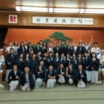 入境隨俗換上勝浦溫泉的浴衣，披上藏青色的外掛，滿滿的大和氣息。感謝勝浦浦島飯店特別準(zhǔn)備的迎賓大鼓秀！