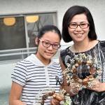 獨(dú)一無二的專屬花圈完成囉~為居家來點(diǎn)浪漫點(diǎn)綴吧！